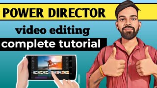 😱PowerDirector Video Editing Complete Tutorial  Powerdirector video editor 2024♥️😱 [upl. by Ysset]