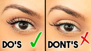 5 MISTAKES You Make When APPLYING FALSE LASHES  TrinaDuhra [upl. by Relluf]