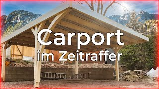 Carport selbst aufbauen – Easycarport im Zeitraffer [upl. by Cavil]