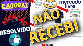 Produto Entregue mas não recebi Mercado Livre RESOLVIDO amp free market not delivered [upl. by Lalise509]