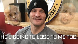 Stipe Miocic Sends STRONG Message To Daniel Cormier Talks Brock Lesnar amp Jon Jones Ahead Of UFC 226 [upl. by Nerw689]