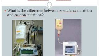 Total Parenteral Nutrition [upl. by Nodearb]