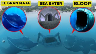 Drone Catches GIANT SEA EATER GIANT EL GRAN MAJA amp GIANT BLOOP IN REAL LIFE SEAMONSTER FIGHT [upl. by Christen]