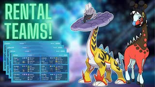 USE THESE 6 REGULATION F RENTAL TEAMS TO SWEEP THE META  Pokemon Scarlet amp Violet VGC [upl. by Jamil758]