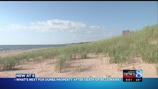 Saugatuck dune future uncertain after developer’s death [upl. by Annayhs851]