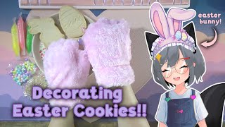 【Easter Handcam】happy easter lets decorate some cookies【Rena Dreamstar】 [upl. by Acirne]