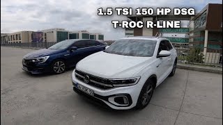 2023 VW Makyajlı TRoc RLine Test  15 TSI 150 HP DSG  2008 den İyi Mi  En Detaylı İnceleme [upl. by Petulia]