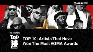 TOP 10 Artists That Have Won The Most VGMA Awards [upl. by Burchett]