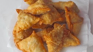 Make perfect crispy samosa wrapperEasiest method not chewy  Cooking A Dream [upl. by Sacul]