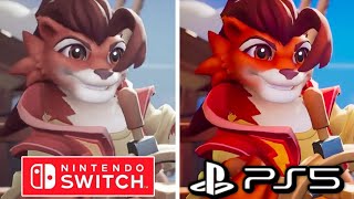 Nikoderiko the Magical World PS5 vs Nintendo Switch Graphics Comparison [upl. by Nolitta671]