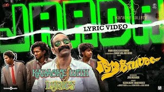 Jaada Karaoke song with Lyrics  Aveesham  karoake lyrics [upl. by Jelsma]