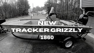 I Got A New Boat  2023 TRACKER GRIZZLY 1860 90hp trackerboats [upl. by Celeste]