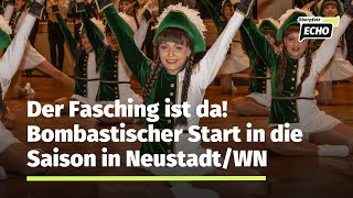 Inthronisationsball 2024 des Faschingsverein Neustadt Schautänze mit akrobatischen Höchstleistungen [upl. by Ahslek]