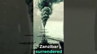 The Shortest War in History Just 38 Minutes ShortestWar HistoryShorts AngloZanzibarWar [upl. by Endora]