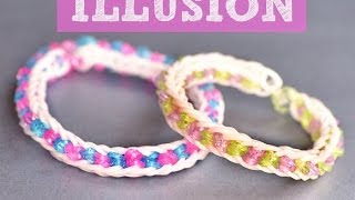 NEW EASY How to make a Rainbow colored FISHTAIL rubber band bracelet with the Cra z Loom maker [upl. by Nylyaj561]