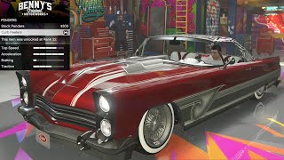 GTA 5  DLC Vehicle Customization  Vapid Peyote Custom Lowrider and Review [upl. by Shields681]