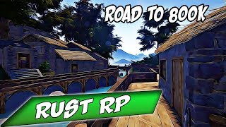 ON DOIT SURVIVRE SUR UNE ÎLE MYSTÉRIEUSE  RUST RP  ROAD TO 800K  FR [upl. by Gerrald]