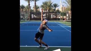 Denis Shapovalov serve is just insane [upl. by Roshelle523]