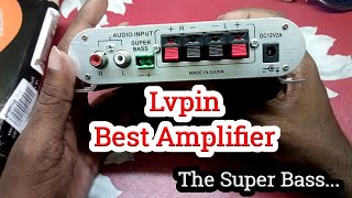 Best Mini Car Amp Hi Bass Super Power Lvpin LP 838 Amplifier Unboxing 200W Audio Music System🎚️Lepy [upl. by Anelaj]