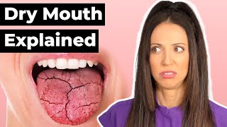 How To Get Rid Of DRY MOUTH For GOOD  Dental Hygienist Explains Dry Mouth [upl. by Aicyle]