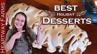 Top 3 Homemade Desserts  Recipes by Heartway Farms [upl. by Eemiaj415]