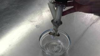 thick puree moineau extruder test [upl. by Merlina]