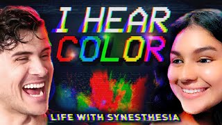 I spent a day with SYNESTHETES Neurological condition aka SYNESTHESIA [upl. by Clements]