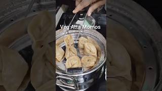 Veg Atta Momos recipe momo recipe preetikitchen01 shorts momos [upl. by Yelsnik]