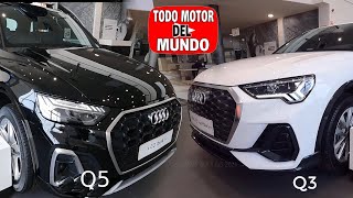 AUDI Q3 SPORTBACK VS AUDI Q5 2021 ✅ [upl. by Yelyk]