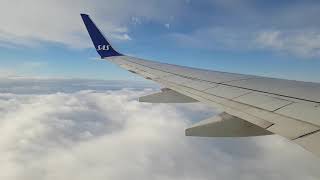 FULL FLIGHT  Stavanger to Bergen SAS Boeing 737700 [upl. by Reffinej]