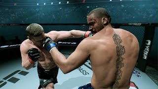 Sergei Pavlovich vs Cyril Gane  UFC 5 Full Fight  DEMOLITION [upl. by Tawsha]