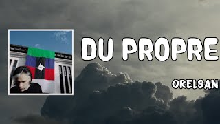 Du propre Lyrics  Orelsan [upl. by Nailluj277]