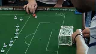 Subbuteo WC 2012  Open Last 16  Haas W vs Leitner Haas A  Nastasi [upl. by Adev]