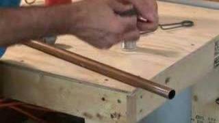 Plumbing  Soldering Copper Pipes Video [upl. by Sito]