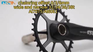 Orca direct bicycle crankset used for mountain bike [upl. by Seka952]