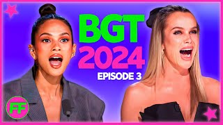 UNBELIEVABLE Auditions On BGT 2024 🤯🇬🇧 Week 2 Episode 3 [upl. by Eyatnod]