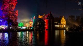 Lichterwald im Schlosspark Herten 2016 [upl. by Bocoj126]