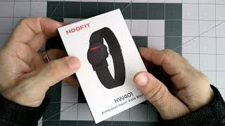 moofit HW401 Heart Rate Monitor Armband IP67 Waterproof Review lightweight and comfortable [upl. by Eerot]