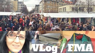 Stoffmarkt Hannover  VLog FMA Haul [upl. by Llenram]