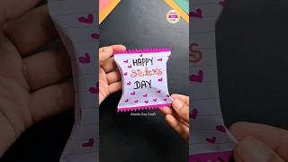 Sisters day gift idea  Chocolate gift idea  shorts youtubeshorts sister didi gift chocolate [upl. by Ruomyes704]