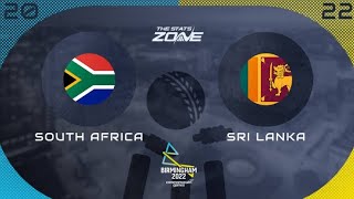 South Africa vs Sri Lankan First warm up Match 🏏🏏 [upl. by Airotahs35]