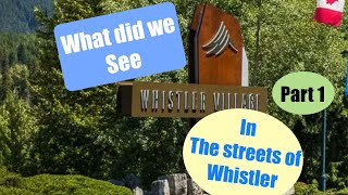 Walk through Whistler Village [upl. by Yelahc]