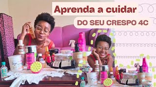 TOP PRODUTOS para CABELO CREPO 4C [upl. by Studdard]