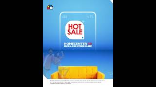 Ponte en modo HOTSALE Homecenter aprovecha y estrena lo que deseas descargando la APP Homecenter [upl. by Alahsal540]