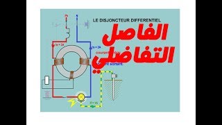 Disjoncteur Différentiel الفاصل التفاضلي شرح مفصل [upl. by Sol586]