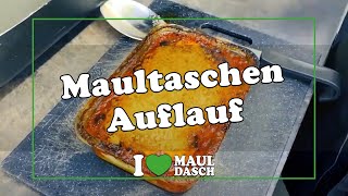 Maultaschenauflauf 💚 Lasagne mit Tomatensoße 🍅 und Béchamelsoße  Rezept zum Nachkochen [upl. by Notterb]