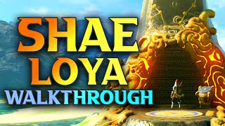 Shae Loya Shrine Guide  Legend Of Zelda Breath Of The Wild [upl. by Zerline]