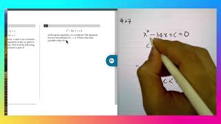 SAT Exam 1 Module 2 Math Problem 27 [upl. by Ellmyer]