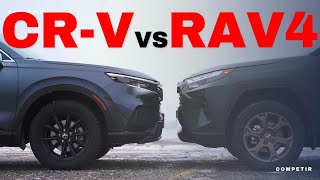 Honda CRV vs Toyota RAV 4 Competencia de titanes ¿Cuál es la mejor [upl. by Connolly289]