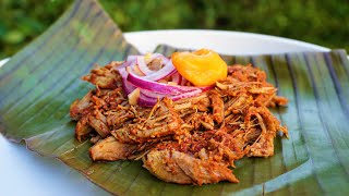 COCHINITA PIBIL MUY SABROSA EN LA ESTUFA RECETA BIEN EXPLICADA TRADICIONAL YUCATECA [upl. by Curhan627]